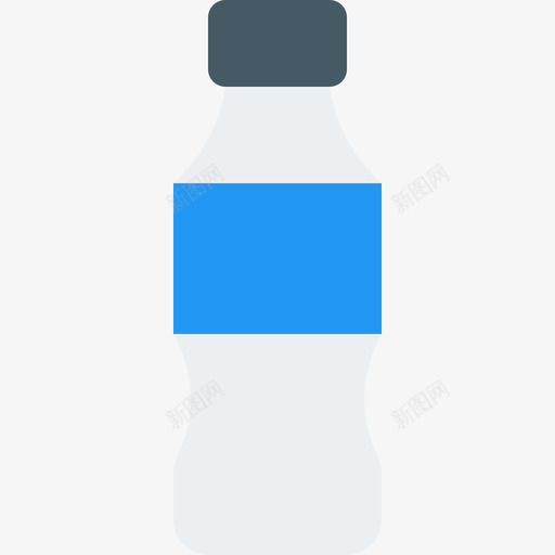 水瓶饮料6平的图标svg_新图网 https://ixintu.com 平的 水瓶 饮料6