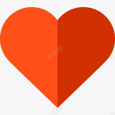 心脏游戏24平坦图标图标
