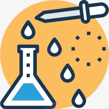 微生物学科学与技术8线性颜色图标图标