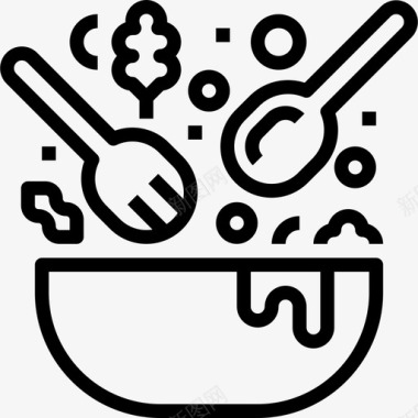 沙拉烹饪3直系图标图标