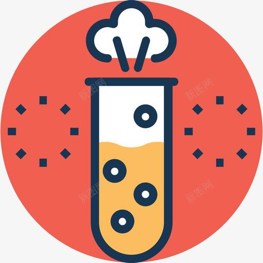 烧瓶科学技术8线性颜色图标svg_新图网 https://ixintu.com 烧瓶 科学技术8 线性颜色