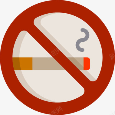 禁止吸烟消防4公寓图标图标