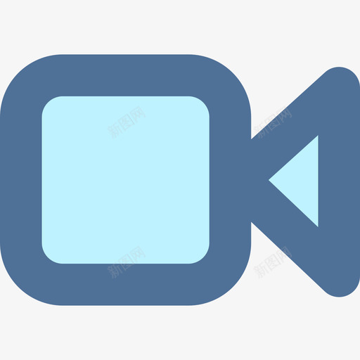 摄像机界面图标2线颜色svg_新图网 https://ixintu.com 摄像机 界面图标2 线颜色