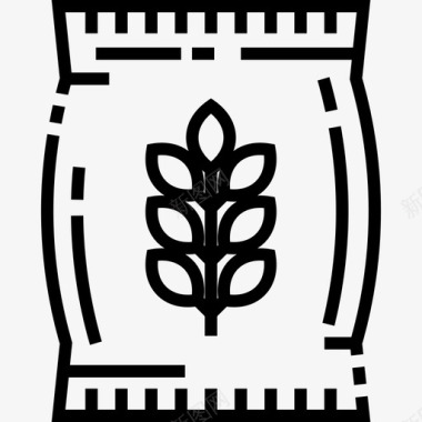 小麦农业26直交图标图标