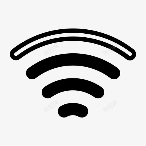 wifi接入酒吧图标svg_新图网 https://ixintu.com wifi 互联网 接入 网络 连接 酒吧