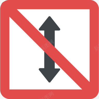 交通标志符号25扁平图标图标