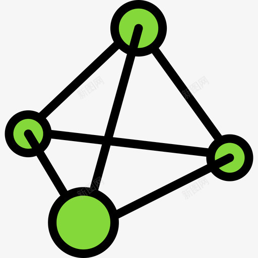 三角形科学34线性颜色图标svg_新图网 https://ixintu.com 三角形 科学34 线性颜色