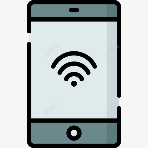 Wifi冒险16线性颜色图标svg_新图网 https://ixintu.com Wifi 冒险16 线性颜色