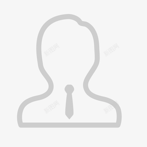 个人svg_新图网 https://ixintu.com 个人 个人，个人中心，我，我的，头像，男，男士，人物 线性 单色 圆润 简约