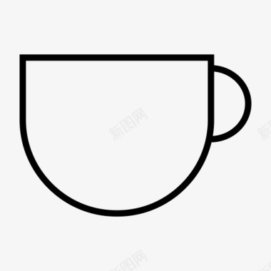 杯子咖啡热杯图标图标