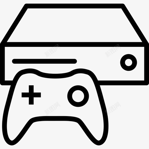 Playstation游戏20线性图标svg_新图网 https://ixintu.com Playstation 游戏20 线性