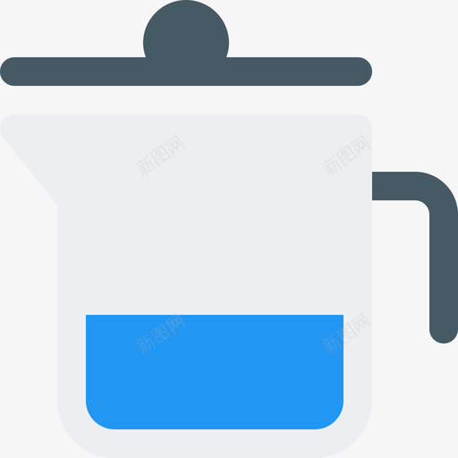 水罐饮料6平的图标svg_新图网 https://ixintu.com 平的 水罐 饮料6