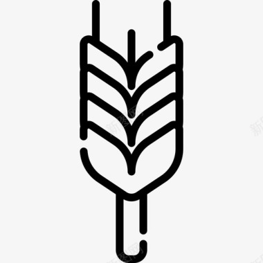 小麦秋14直交图标图标