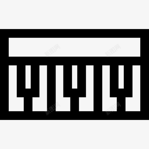 钢琴17岁生日直系图标svg_新图网 https://ixintu.com 17岁生日 直系 钢琴