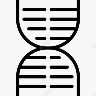 Dna医疗保健8线性图标图标