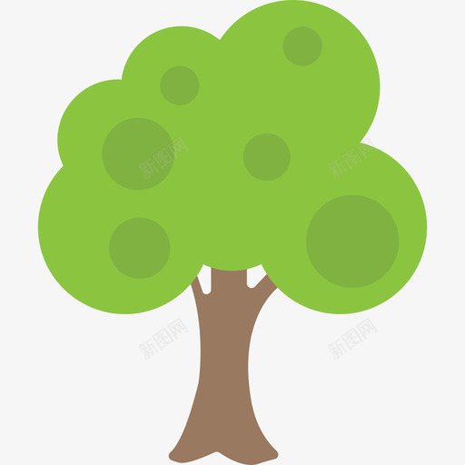 树自然31平坦图标svg_新图网 https://ixintu.com 平坦 树 自然31