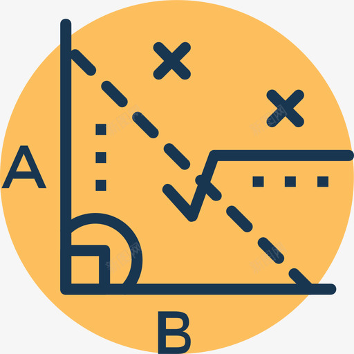 数学教育75线颜色图标svg_新图网 https://ixintu.com 教育75 数学 线颜色