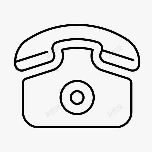 电话内线电话电话提纲收集图标svg_新图网 https://ixintu.com 内线电话 电话 电话提纲收集
