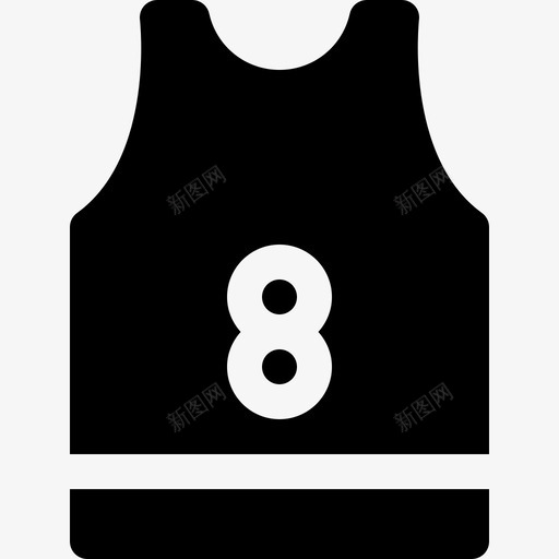 篮球运动衫45号衣服填充物图标svg_新图网 https://ixintu.com 45号衣服 填充物 篮球运动衫
