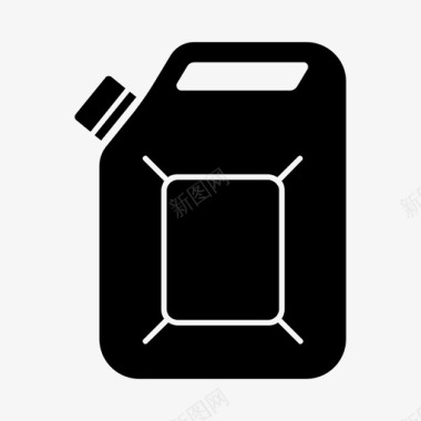 jerrycan油桶罐图标图标