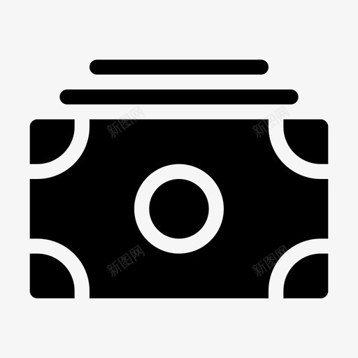钞票现金收益图标svg_新图网 https://ixintu.com 2018年7月10日 储蓄 收益 现金 货币 钞票