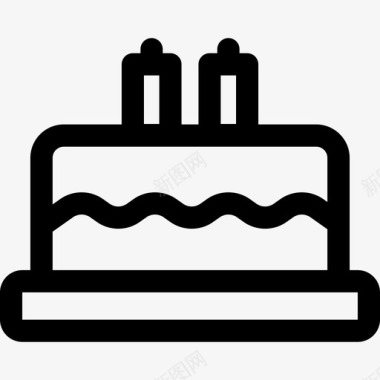 生日蛋糕宝宝46岁直系图标图标