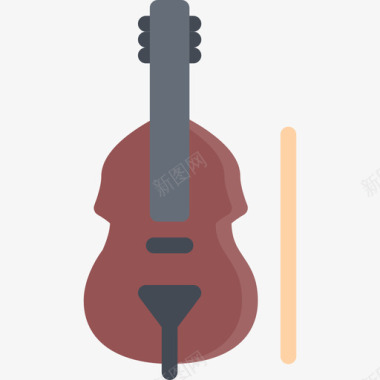 大提琴音乐18平调图标图标