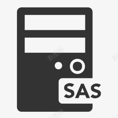 SAS服务器图标
