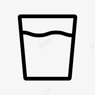 玻璃杯酒鸡尾酒图标图标