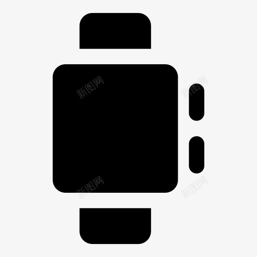 智能手表苹果苹果手表图标svg_新图网 https://ixintu.com iwatch 智能手表 苹果 苹果手表 设备 设备字形