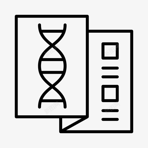 dna测试健康保健图标svg_新图网 https://ixintu.com dna测试 保健 健康 医学 医学研究 医学科学