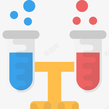 试管教育74扁平图标图标