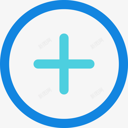 Add接口53线形蓝色图标svg_新图网 https://ixintu.com Add 接口53 线形蓝色