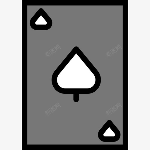 扑克游戏19线性颜色图标svg_新图网 https://ixintu.com 扑克 游戏19 线性颜色