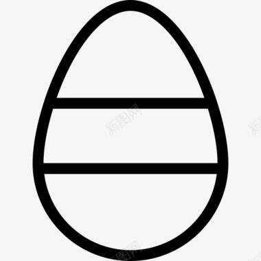 复活节彩蛋复活节29直纹图标图标