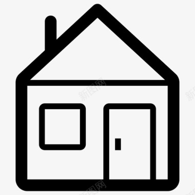 房屋添加建筑图标图标