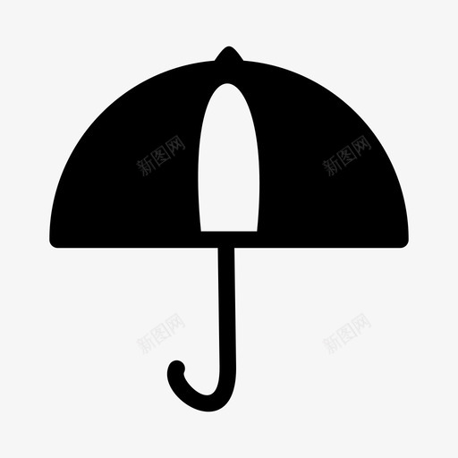 伞预报雨图标svg_新图网 https://ixintu.com 伞 天气 季节 雨 预报
