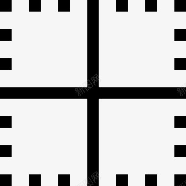 边框编辑器3线性图标图标