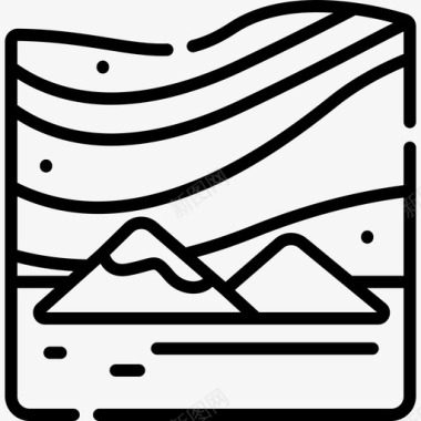 奥罗拉自然28直线型图标图标