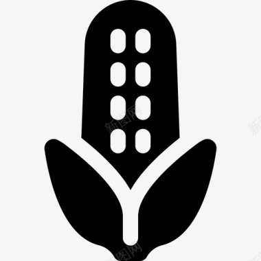 玉米秋天19填充图标图标