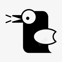 会说话的小鸟会说话的黑鸟会说话的小鸟图标高清图片