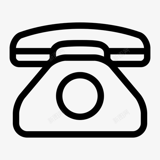 电话通话响铃图标svg_新图网 https://ixintu.com landine 号码 呼叫 响铃 拨号 接电话 电话 通话