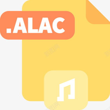 Alac23号文件扁平图标图标