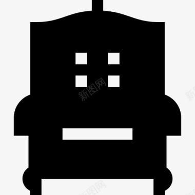扶手椅复古装饰9填充图标图标