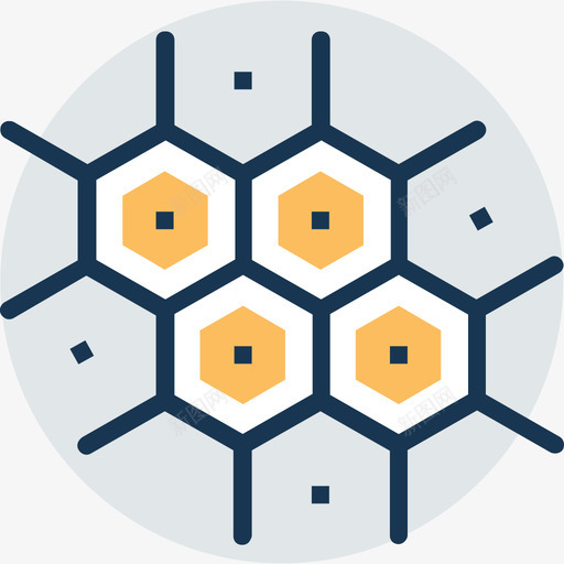 基因科学技术9线颜色图标svg_新图网 https://ixintu.com 基因 科学技术9 线颜色