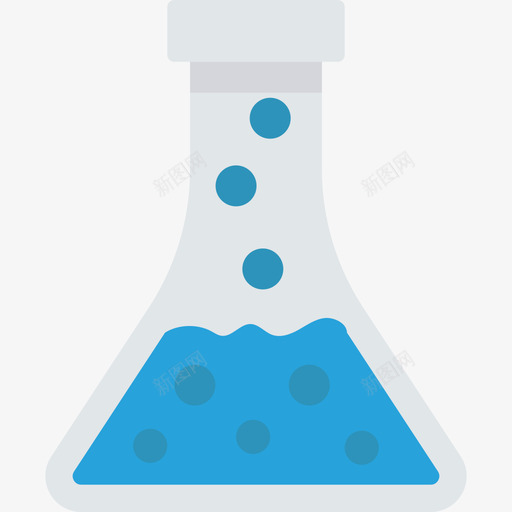 烧瓶学校教育2扁平图标svg_新图网 https://ixintu.com 学校教育2 扁平 烧瓶