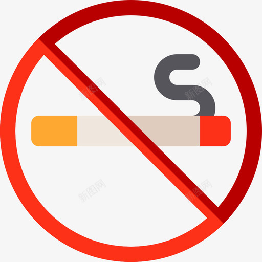 禁止吸烟18号医院公寓图标svg_新图网 https://ixintu.com 18号医院 公寓 禁止吸烟