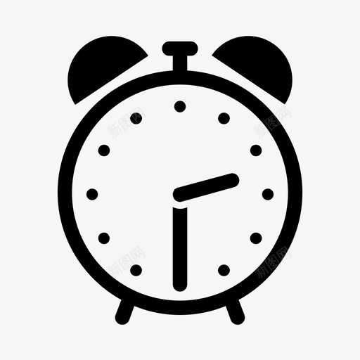 闹钟唤醒定时图标svg_新图网 https://ixintu.com 唤醒 定时 工作日 打盹 时间 睡眠 设置 醒着 铃声 闹钟