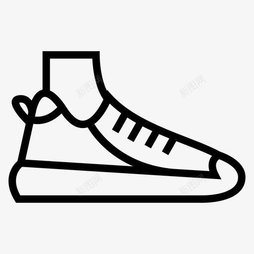 跑鞋篮球鞋运动鞋图标svg_新图网 https://ixintu.com 篮球鞋 跑鞋 运动鞋