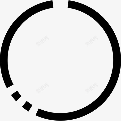 圆艺术与2直线图标svg_新图网 https://ixintu.com 圆 直线 艺术与设计2